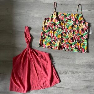 Nine-West dressy summer tops, bundle of two both new with tags size XL